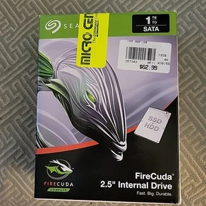 Seagate FireCuda 1TB Laptop HDD ST1000LX015 2.5" SATA INTERNAL Drive NEW - Picture 1 of 5