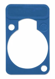 NEUTRIK - Plaque de carter D-sub, bleue - Afbeelding 1 van 1