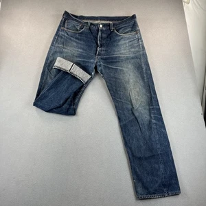 Jeans Levis 501XX para Hombres 38x34 Ribete Grande E LVC Hecho en EE. UU. Botón Recto Mosca - Imagen 1 de 22