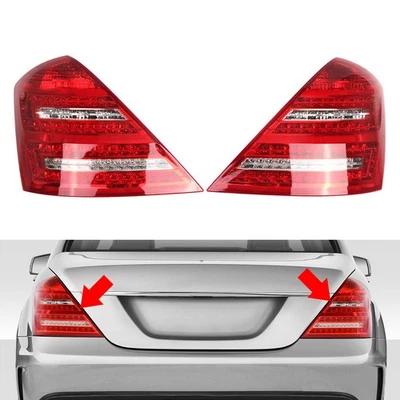 Tail Lights Rear Lamps For Mercedes Benz S-Class W221 2005-2013 - Image 1 of 4