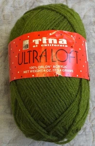 One skein Tina of California Ultra Loft yarn Class 30119 Style Loden 11975 8 - Picture 1 of 3