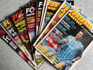 FOOTBALL MONTHLY - magazines, 1980-90'S, various quantities vailable - Picture 1 of 1