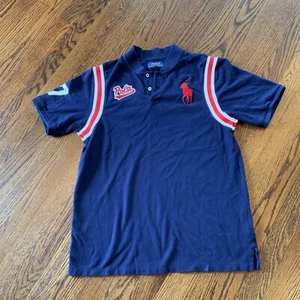 Polo Ralph Lauren Polo Shirt Boys Youth XL (18-20) Big Pony Rugby Multicolor - Picture 1 of 10