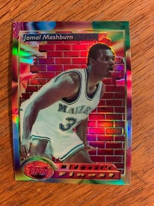 1993-94 TOPPS FINEST JAMAL MASHBURN REFRACTOR MAVS ~ #110 - Picture 1 of 1