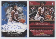 2015-16 Panini Court Kings Calligraphy Sapphire /25 DeMarre Carroll #C-DC Auto