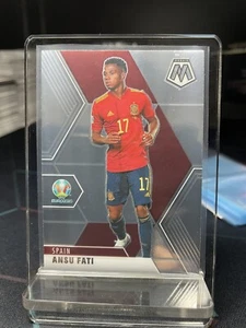 Tarjeta Ansu Fati España 2021 Panini Mosaic UEFA Euro 2020 #166 - Imagen 1 de 2