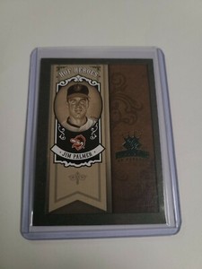 2005 DONRUSS DIAMOND KINGS HOF HEROES INSERT GREEN PARALLEL JIM PALMER 23/50