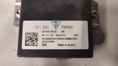 PORSCHE 911 4S MODULO COMANDO TRAZIONE INTEGRALE ECU 99161819544 - Immagine 1 di 2