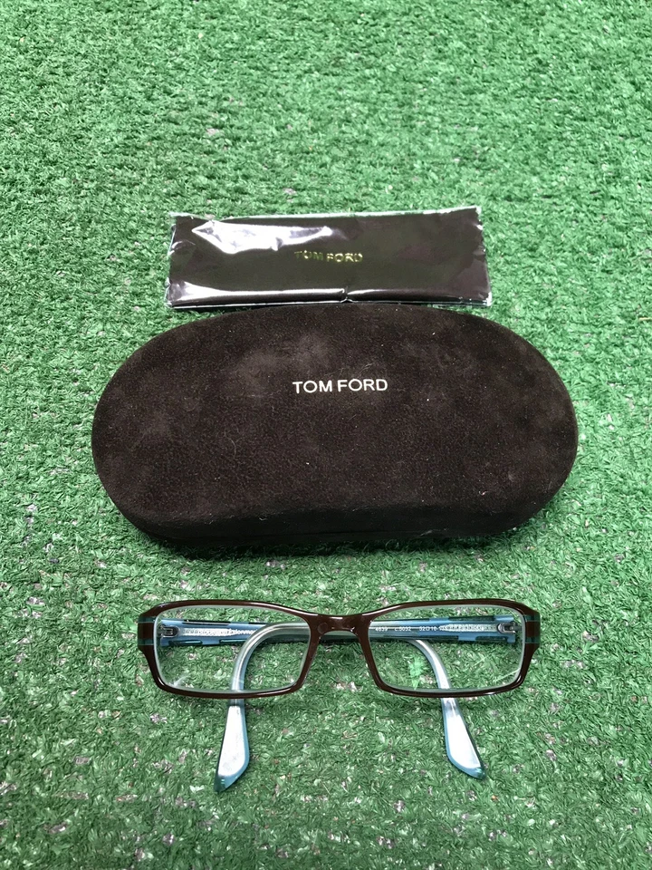 GAFAS TOM FORD Eye para mujer marrón agua azulado turquesa con estuche Foto 1 de 4