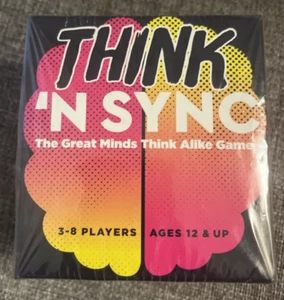 Gamewright Think ‘N Sync NEW Sealed 2017 The Great Minds Think Alike Game Cards - Picture 1 of 9