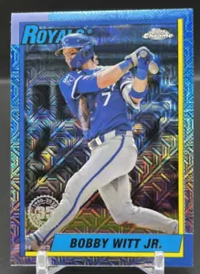 Bobby Witt Jr. 2025 Topps Series 1 Silver Pack Mojo Refractor #T90C-56 Royals SP - Picture 1 of 2