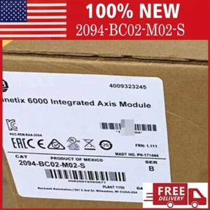 NEW Allen-Bradley 2094-BC02-M02-S Kinetix 6000 15kW/15A Integrated Axis Module - Picture 1 of 2