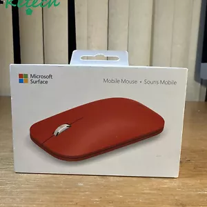 Microsoft Surface Mobile Mouse SC Bluetooth Poppy Red - In Box - Picture 1 of 9