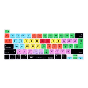 XSKN Avid Media Composer Shortcut Keyboard Cover for Touch Bar Macbook Pro 13/16 - Picture 1 of 6