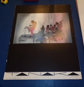 JIM TANAKA "STOMPIN AT THE SABOY" PÓSTER GRANDE FIRMADO A MANO A LÁPIZ 28X22 - Imagen 1 de 23