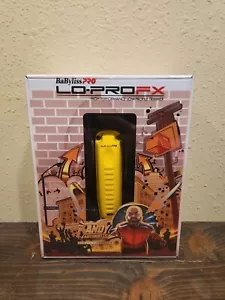 BabylissPRO LoProFX Recortadora Inalámbrica AMARILLA Edición Limitada Andy Authentic-FX726YI - Imagen 1 de 5