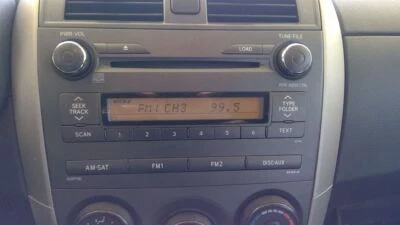 Audio Equipment Radio Display And Receiver Fits 09-10 COROLLA 10306916 - Image 1 of 4