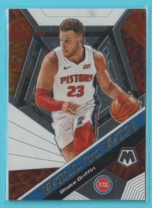 2019-20 Panini Mosaic Will To Win Blake Griffin Detroit Pistons #5 - Picture 1 of 2