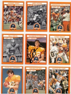 100 Years of Tennessee Volunteers Football Card Sets - 44 Cards, 45 Autographs - Picture 1 of 11