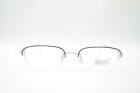 Look 1570 Silber Schwarz halbrand Brille Brillengestell eyeglasses Neu
