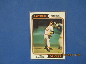 1974 Topps Baseball # 40 Jim Palmer NMT, NMT+ - Picture 1 of 2