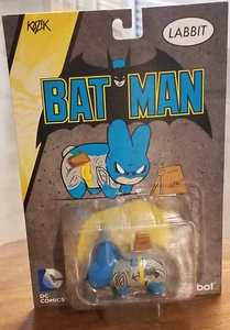 KIDROBOT Labbit BATMAN DC COMICS Figure Urban Vinyl BONUS BANE Justice League US - Picture 1 of 6