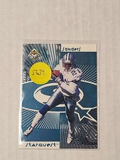 DEION SANDERS 1998 UPPER DECK COLLECTOR'S CHOICE STARQUEST # 21 