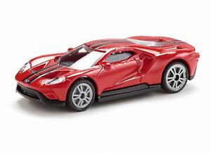 siku 1526, Ford GT Classic Sports Car, Metal/Plastic, Red, Compatible with other