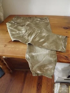 Vintage AKOO BRAND distressed JEANS hellbraun Gr. 40 W 5 Pocket - Bild 1 von 11