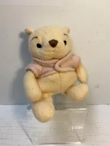 Winnie the Pooh Works vintage Walt Disney plush beanie w pink shirt jacket - Picture 1 of 8