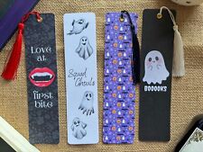 Halloween Inspired Bookmark Collection, Spooky Bookmark, Cute, Vampire, Pumpkins