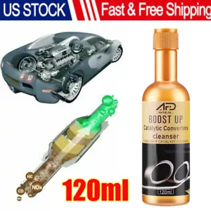 Boost Up Vehicle Engine Catalytic Converter Cleaner Multipurpose Deep Cleaning - Picture 1 of 14