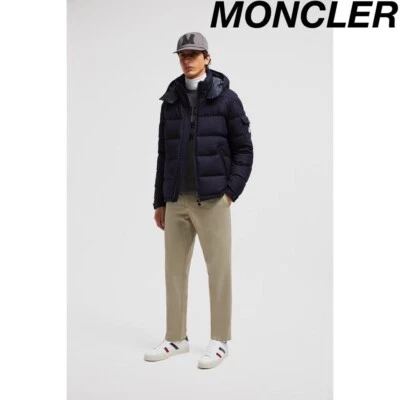Moncler DOWN JACKET MONTGENEVRE hoodie Size 0 navy - Image 1 of 4