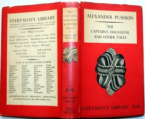 Pushkin THE CAPTAIN'S DAUGHTER & OTHER TALES (Everyman's Lib 898) HCDJ Ravilious - Picture 1 of 4