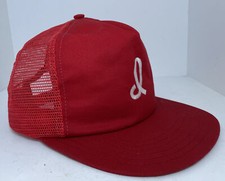 Vintage Indianapolis Indians Snapback Mesh Trucker Hat Made In USA