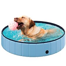 Hundepool Swimmingpool Hunde Pool Faltbar Hundebad Doggy Plantschbecken Becke...
