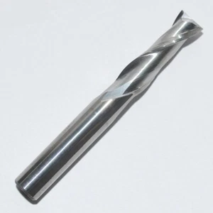 Fraise 2 dents cyl coupe centre (PVC, ABS, plastique, bois) dia 6*6*17 mm CNC - Picture 1 of 1