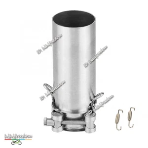 Tubo deslizante de enlace medio 51 mm acero inoxidable sistema de escape para Yamaha YZF R6 2006-2016 - Imagen 1 de 7