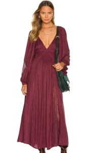 Maxi vestido de encaje Free People ""Southwest"" talla XS pequeño $198 - Imagen 1 de 3