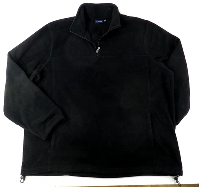 Croft & Barrow Chaqueta Polar Pullover Hombre Talla XL Negra NUEVA (nn94) Foto 1 de 4
