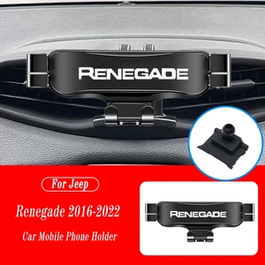 Car Mobile Phone Holder for Jeep Renegade 2016-2019 Air Vent Mounts Stand GPS Gr - Picture 1 of 15