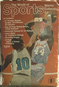 1974 Vintage USPS The World of Sports Stamp Collector Starter Kit Unopened - Imagen 1 de 7