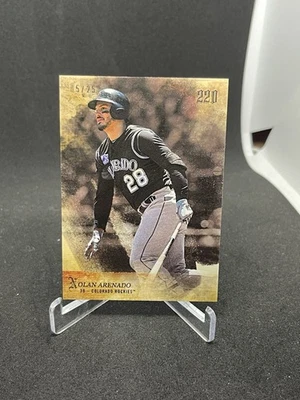 2018 Topps X Bryce Harper 220 Second to None #5 Nolen Arenado /25 Rockies - Image 1 of 3