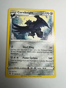 Corviknight Steel Wing Power Cyclone 190/264 2021 Holo - Picture 1 of 2