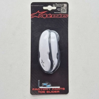 Alpinestars AS03 Zehenschleifer - TPU/Aluminium - Supertech/SMX Plus 2015> - weiß - Bild 1 von 4