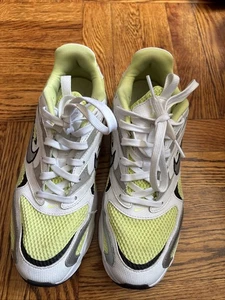 Womens Sneakers Nike Zoom Air Fire Size 10 Yellow White CW3876-102 Tennis Shoes - Picture 1 of 8