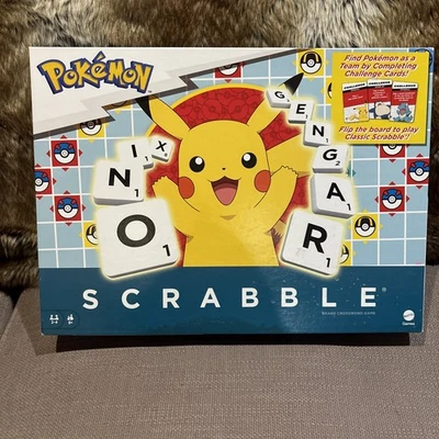 Pokémon Scrabble Board Game Sealed Brand New Hasbro Gaming - Image 1 of 2