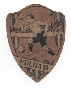(Gd4063) John Baines Football Card shield, FULHAM c1915 - Imagen 1 de 4