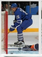 Tomas Kaberle 08-09 Upper Deck Series 1 Base Common #18 Toronto Maple Leafs