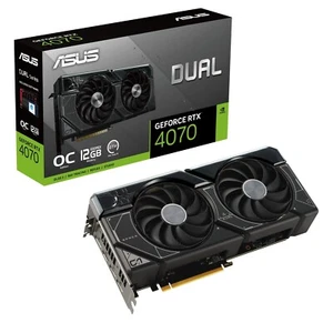 ASUS Dual GeForce RTX 4070 OC Edition 12GB Graphics Card - (DUAL-RTX4070-12G) - Photo 1/3